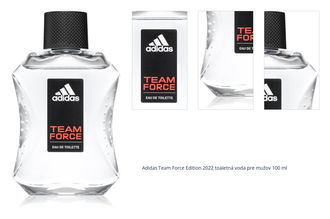 Adidas Team Force toaletná voda pre mužov 100 ml 1