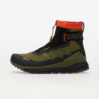 adidas Terrex Free Hiker Gore-Tex Focus Olive/ Pulse Olive/ Imp Orange 2