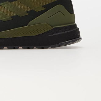 adidas Terrex Free Hiker Gore-Tex Focus Olive/ Pulse Olive/ Imp Orange 9