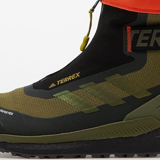 adidas Terrex Free Hiker Gore-Tex Focus Olive/ Pulse Olive/ Imp Orange 5