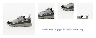 adidas Terrex Voyager 21 Canvas Metal Grey 1