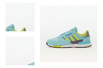 adidas Treziod 2 Clear Aqua/ Shock Yellow/ Technical Purple 4