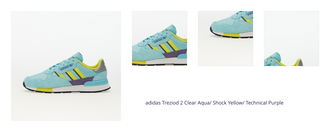 adidas Treziod 2 Clear Aqua/ Shock Yellow/ Technical Purple 1