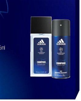 Adidas UEFA Champions League Edition - deodorant s rozprašovačem 75 ml + deodorant ve spreji 150 ml 9
