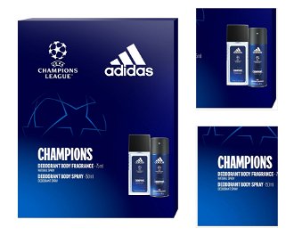 Adidas UEFA Champions League Edition - deodorant s rozprašovačem 75 ml + deodorant ve spreji 150 ml 3