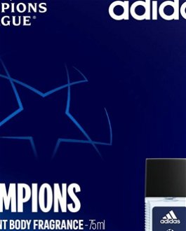 Adidas UEFA Champions League Edition - deodorant s rozprašovačem 75 ml + sprchový gel 250 ml 5