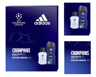 Adidas UEFA Champions League Edition - EDT 50 ml + sprchový gel 250 ml 3