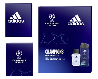 Adidas UEFA Champions League Edition - EDT 50 ml + sprchový gel 250 ml 4