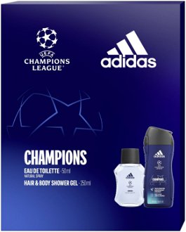Adidas UEFA Champions League Edition - EDT 50 ml + sprchový gel 250 ml 2