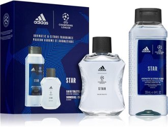 Adidas UEFA Champions League Star darčeková sada pre mužov 1 ks