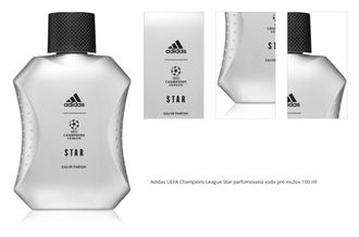 Adidas UEFA Champions League Star parfumovaná voda pre mužov 100 ml 1