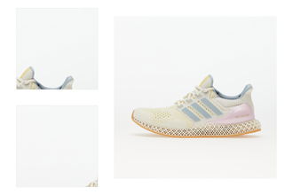 adidas Ultra 4D Off White/ Wonder Blue/ Orchid Fuchsia 4