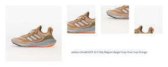 adidas UltraBOOST 22 C.Rdy Magnet Beige/ Grey One/ Imp Orange 1