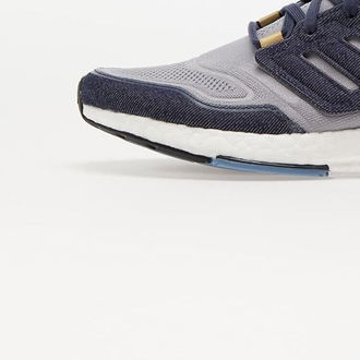 adidas UltraBOOST 22 Halo Silver/ Shale Navy/ Linen Green 8