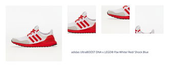 adidas UltraBOOST DNA x LEGO® Ftw White/ Red/ Shock Blue 1