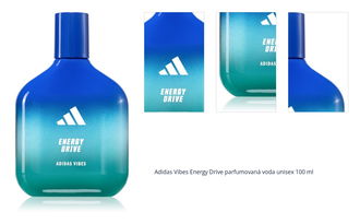 Adidas Vibes Energy Drive parfumovaná voda unisex 100 ml 1