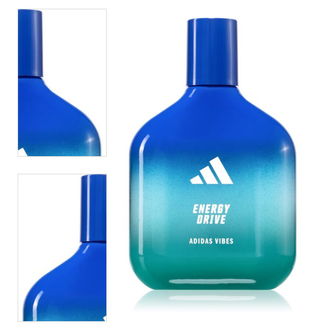 Adidas Vibes Energy Drive parfumovaná voda unisex 100 ml 4