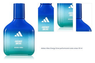 Adidas Vibes Energy Drive parfumovaná voda unisex 50 ml 1