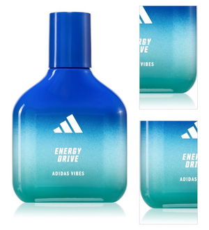 Adidas Vibes Energy Drive parfumovaná voda unisex 50 ml 3