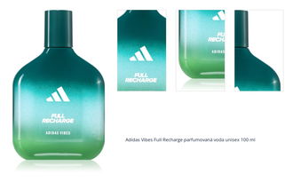 Adidas Vibes Full Recharge parfumovaná voda unisex 100 ml 1