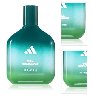 Adidas Vibes Full Recharge parfumovaná voda unisex 100 ml 3