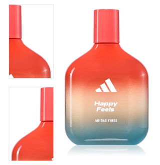 Adidas Vibes Happy Feels parfumovaná voda unisex 100 ml 4