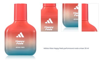 Adidas Vibes Happy Feels parfumovaná voda unisex 30 ml 1