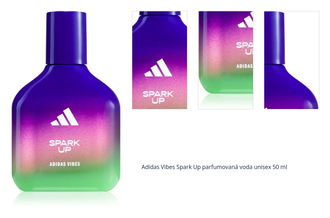 Adidas Vibes Spark Up parfumovaná voda unisex 50 ml 1