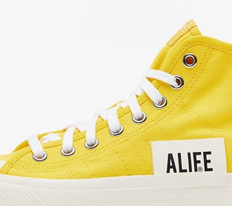 adidas x ALIFE Nizza Hi Wonder Glow/ Off White/ Off White 5