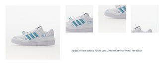 adidas x André Saraiva Forum Low Cl Ftw White/ Ftw White/ Ftw White 1