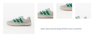 adidas x Beams Adimatic Bodega Off White/ Green/ Crystal White 1