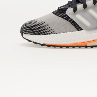 adidas X_PLRBOOST Carbon/ Off White/ Screen Orange 8