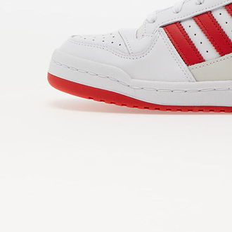 adidas x Trap Kitchen Forum Low Ftw White/ Ftw White/ Vivid Red 8