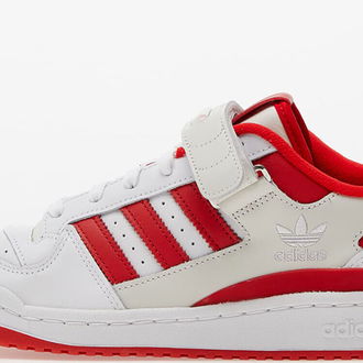 adidas x Trap Kitchen Forum Low Ftw White/ Ftw White/ Vivid Red 5