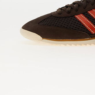 adidas x Wales Bonner Sl72 Knit Dark Brown/ Collegiate Orange/ Cream White 8