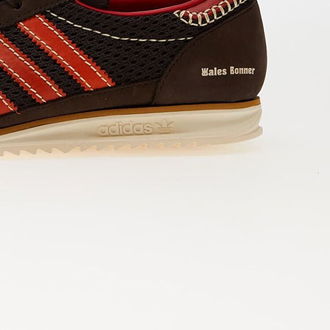 adidas x Wales Bonner Sl72 Knit Dark Brown/ Collegiate Orange/ Cream White 9