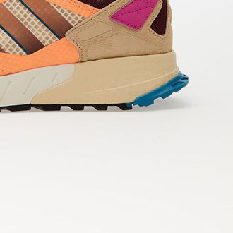 adidas ZX 1K BOOST - Seas. 2.0 Sand Strata/ Beam Orange/ Lucid Fuchsia 9