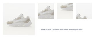 adidas ZX 22 BOOST Cloud White/ Cloud White/ Crystal White 1