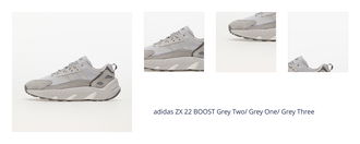 adidas ZX 22 BOOST Grey Two/ Grey One/ Grey Three 1