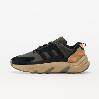 adidas ZX 22 BOOST Shadow Olive/ Shale Green/ Bautiful Orange 2