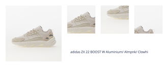 adidas ZX 22 BOOST W Aluminium/ Almpnk/ Clowhi 1