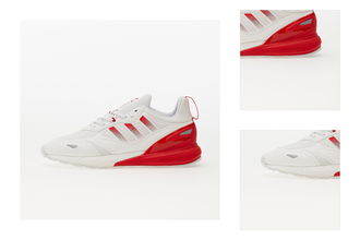 adidas ZX 2K BOOST 2.0 Ftw White/ Silver Metalic/ Vivid Red 3