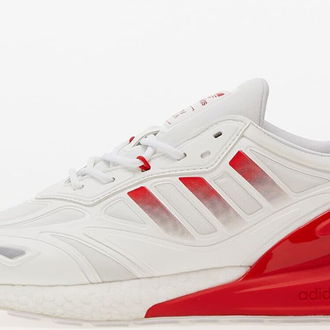 adidas ZX 2K BOOST 2.0 Ftw White/ Silver Metalic/ Vivid Red 5