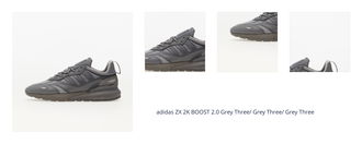 adidas ZX 2K BOOST 2.0 Grey Three/ Grey Three/ Grey Three 1