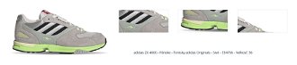 adidas ZX 4000 - Pánske - Tenisky adidas Originals - Sivé - EE4766 - Veľkosť: 36 1