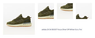 adidas ZX 5K BOOST Focus Olive/ Off White/ Ecru Tint 1