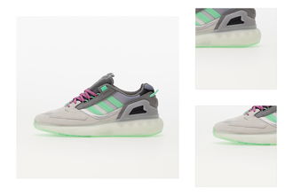 adidas ZX 5K BOOST Grey Three/ Beam Grey/ Semi Purple Lime 3