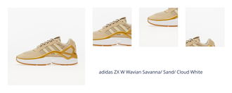 adidas ZX W Wavian Savanna/ Sand/ Cloud White 1