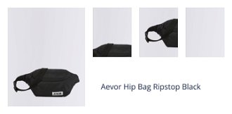 Aevor Hip Bag Ripstop Black 1