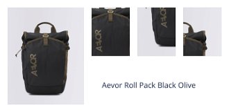 Aevor Roll Pack Black Olive 1